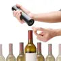 Abridor Vinho Elétrico à Pilha c. Cortador de Rótulos e Tampa