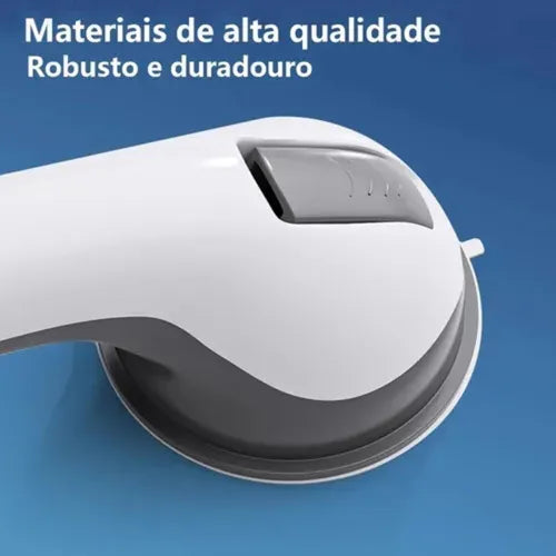 Dupla Barras De Apoio Ventosa Portátil Segurança Banheiro