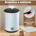 UMIDIFICADOR  DE AR PROFISSIONAL 4L COM RESERVATIO P OLEO ESSENCIAL