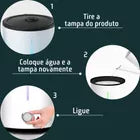 UMIDIFICADOR  DE AR PROFISSIONAL 4L COM RESERVATIO P OLEO ESSENCIAL