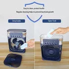 Ventilador Portátil com 3 Velocidades 5 Sprays Umidificadores 7 Cores LED 600ML Bmax