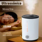 UMIDIFICADOR  DE AR PROFISSIONAL 4L COM RESERVATIO P OLEO ESSENCIAL