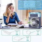 Ventilador Portátil com 3 Velocidades 5 Sprays Umidificadores 7 Cores LED 600ML Bmax