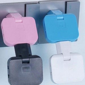 Adaptador De Tomada Articulado Flexível Com 3 Saídas 10A