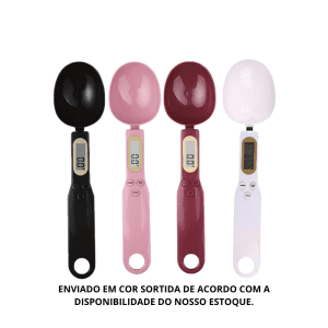Colher Balança LCD Digital Medidora Eletrônica Casa Cozinha 500 g