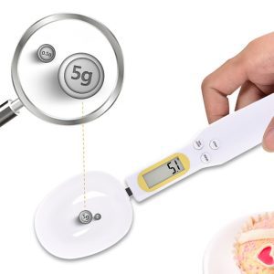 Colher Balança LCD Digital Medidora Eletrônica Casa Cozinha 500 g