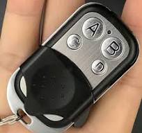 Controle Remoto Compativel 433Mhz Portao Electronico Garagem 4 Botoes