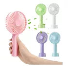Mini Ventilador Portátil De Mão E Mesa Usb Recarregável